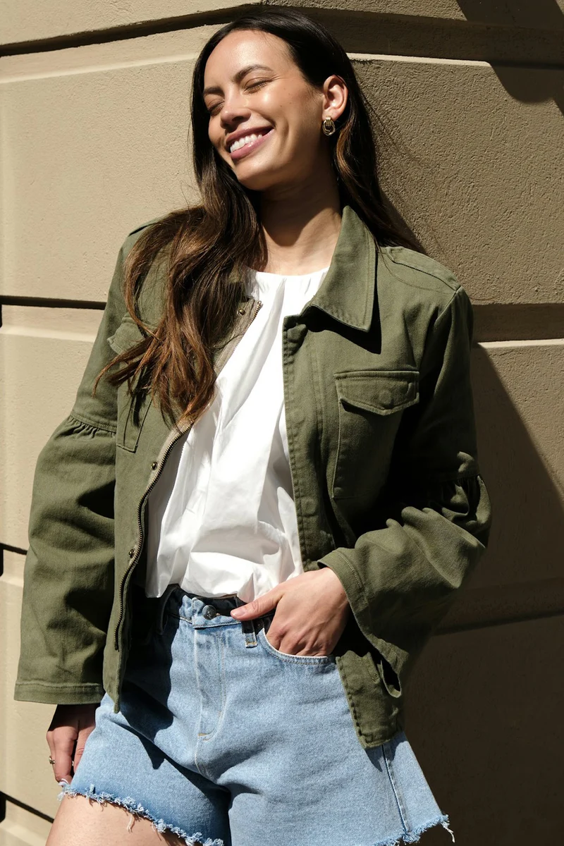 Jaynor Jacket | Army | Jakke fra Neo Noir
