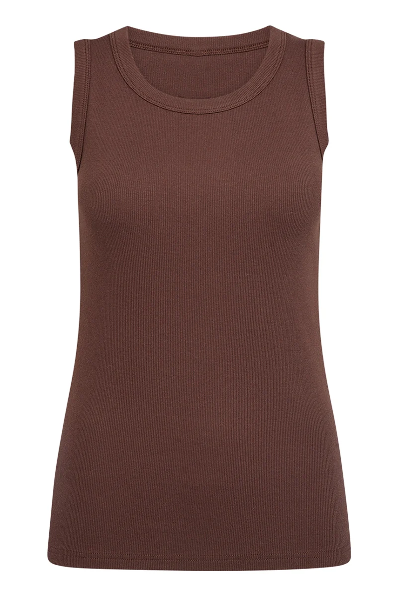 Mimi Top | Brun | Tanktop fra Statebird