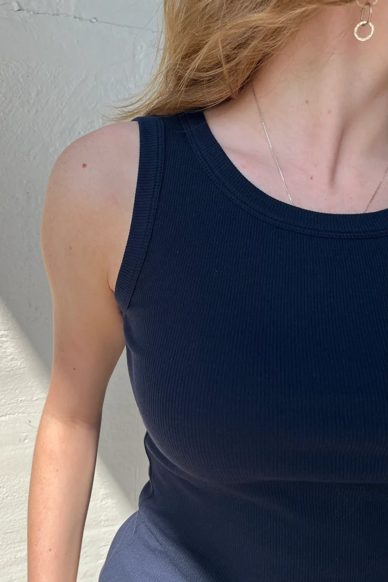 Mimi Top | Blå | Tanktop fra Statebird