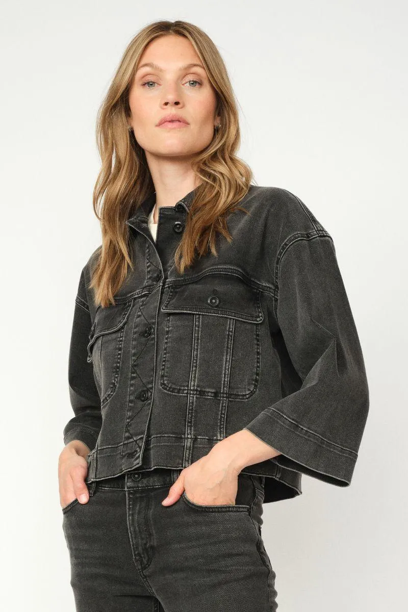 Penn Deluxe Jacket | Grey | Jakke fra Mos Mosh
