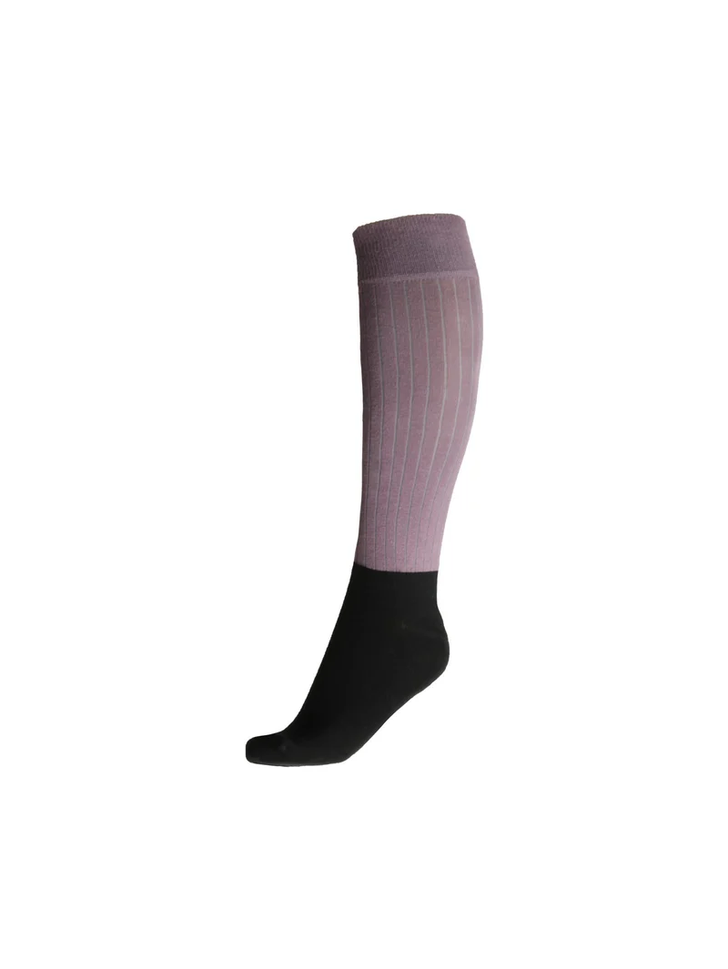 Woolmix Reitsocken Flint purple 35-38
