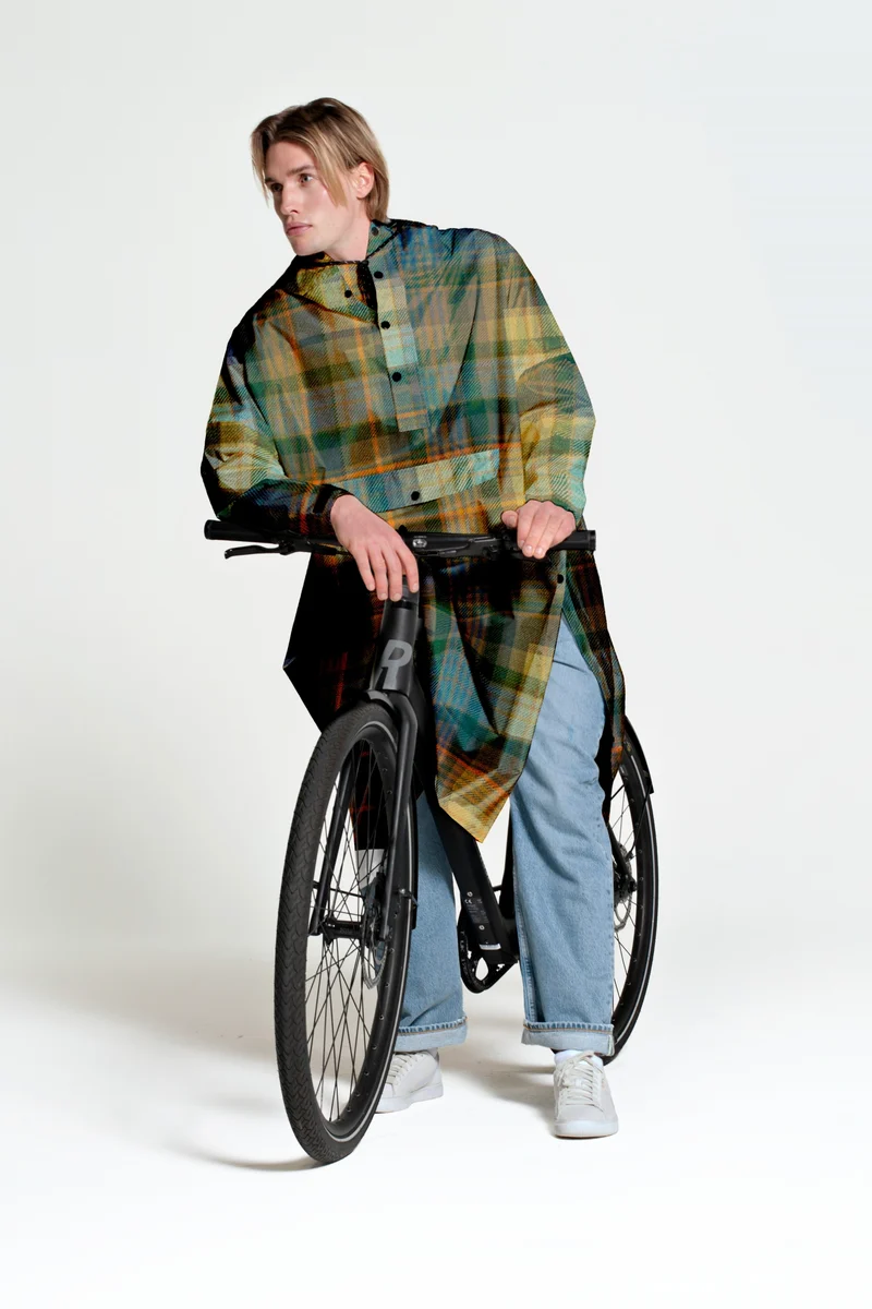 Tartan | Multi color | Regnponcho fra Rainkiss
