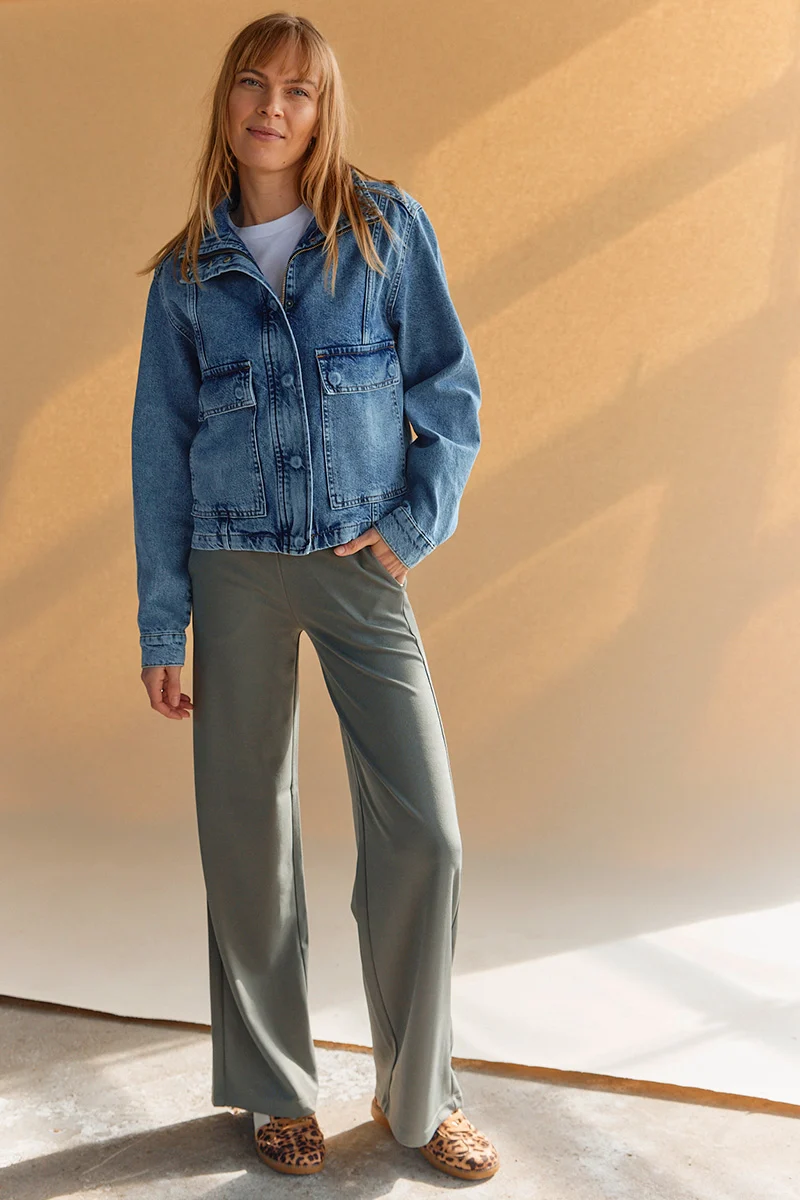 Hanni Jacket | Blå | Jakke fra French Laundry