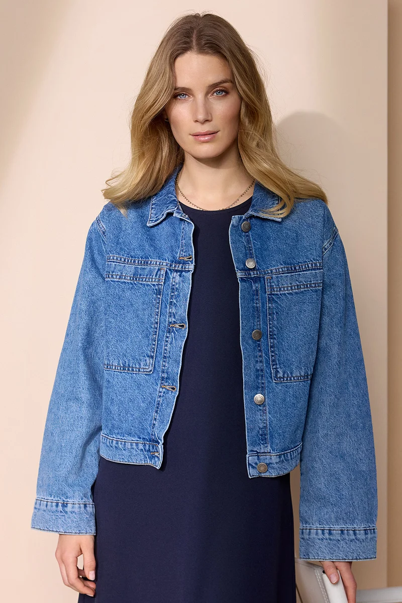 Hannah Jacket | Denim jakke fra French Laundry