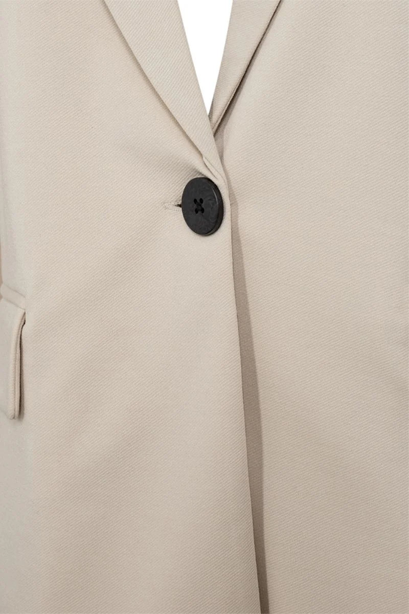 Nanni Ja Fashion Struc 126724 | Moonbeam | Jakke fra Freequent