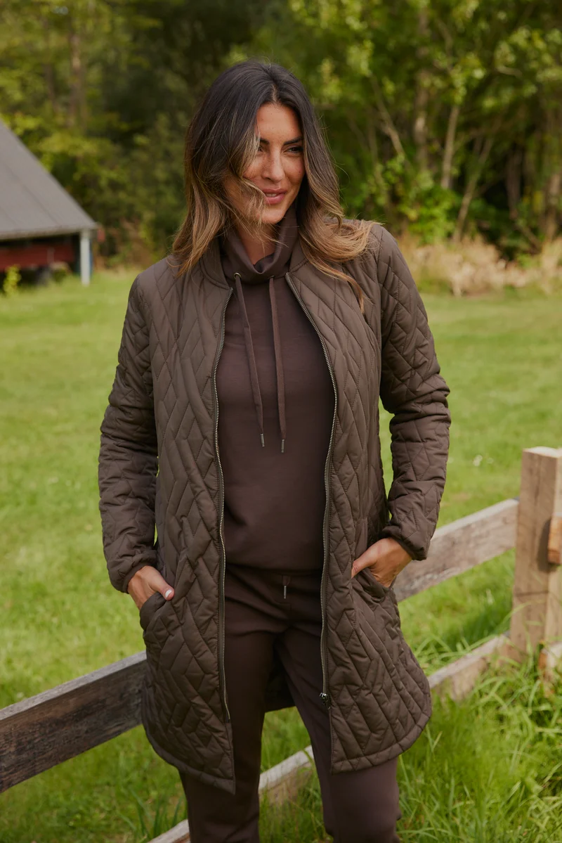 Lola Quilt Jacket | Morel | Jakke fra French Laundry