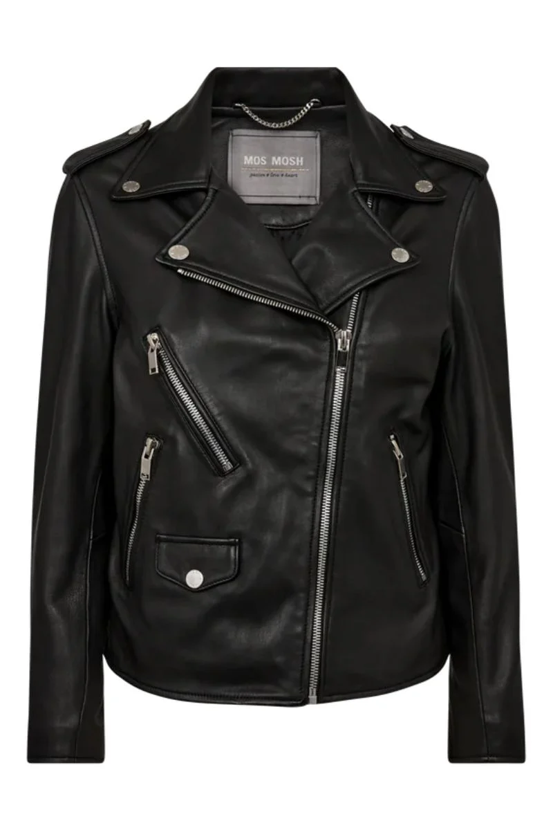 Mitchel Mol Leather Jacket | Læderjakke fra Mos Mosh