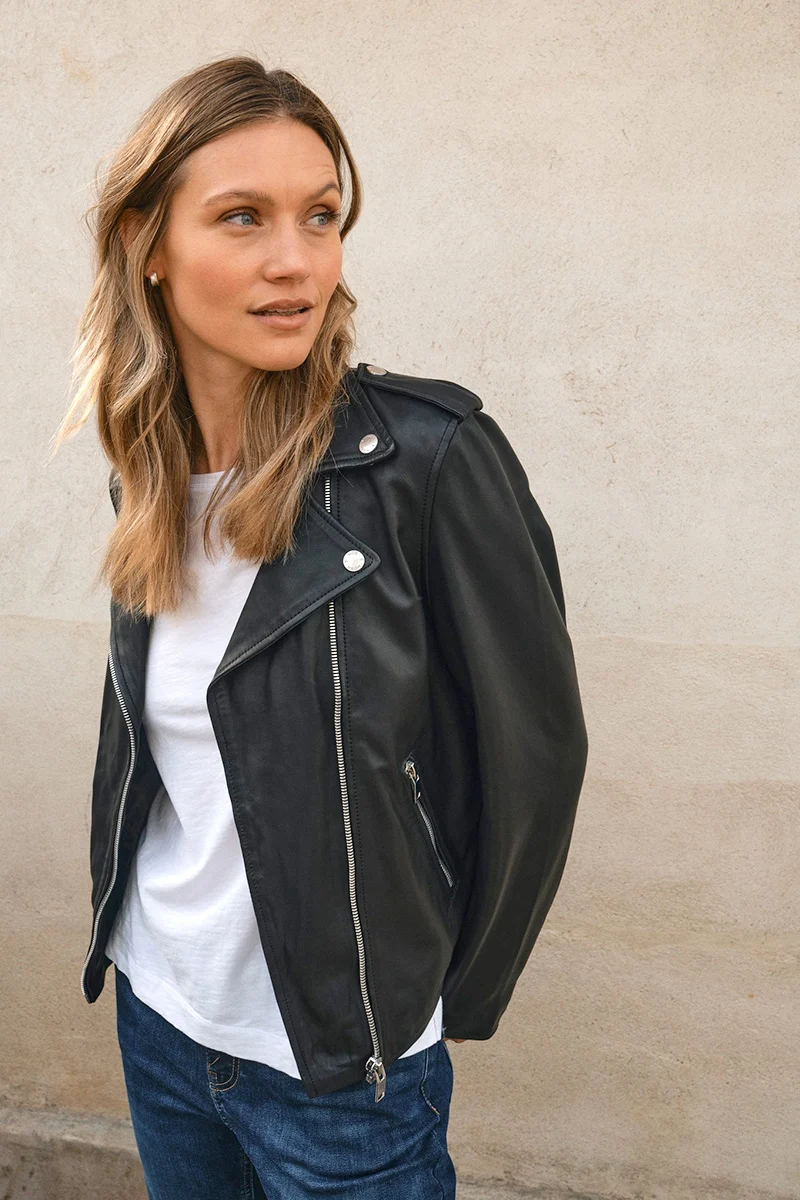 Mitchel Mol Leather Jacket | Læderjakke fra Mos Mosh