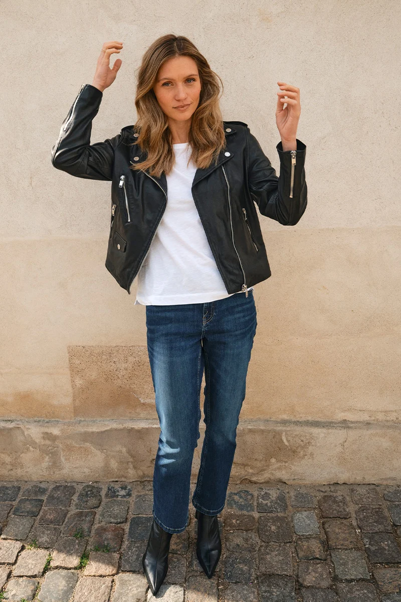 Mitchel Mol Leather Jacket | Læderjakke fra Mos Mosh