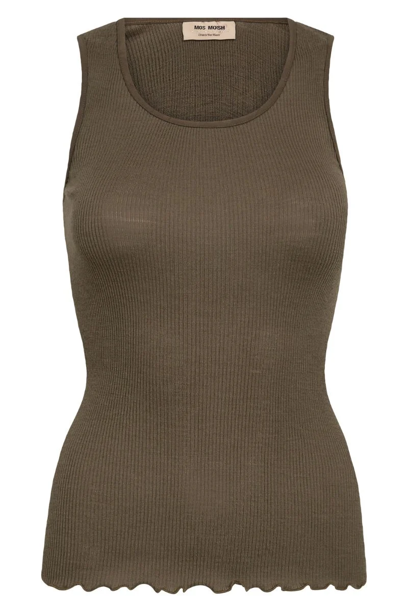 Elaine Seamless Tank Top | Sea Turtle | Top fra Mos Mosh