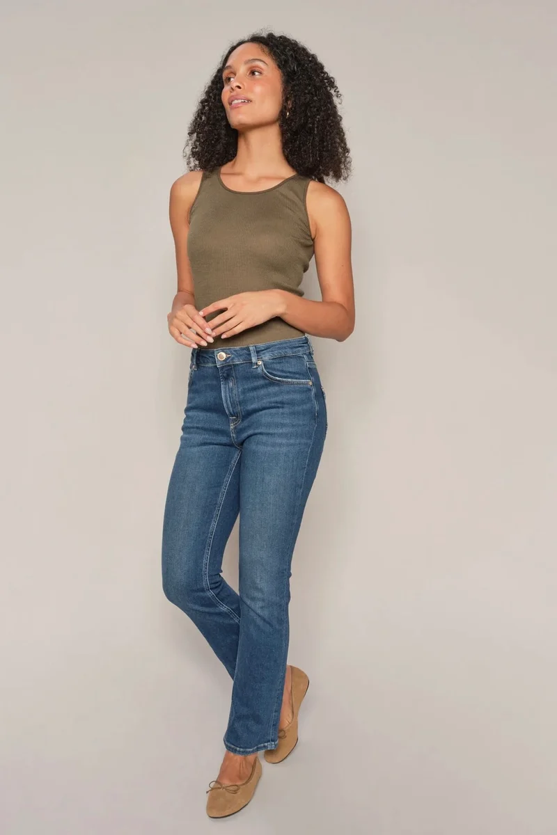 Elaine Seamless Tank Top | Sea Turtle | Top fra Mos Mosh