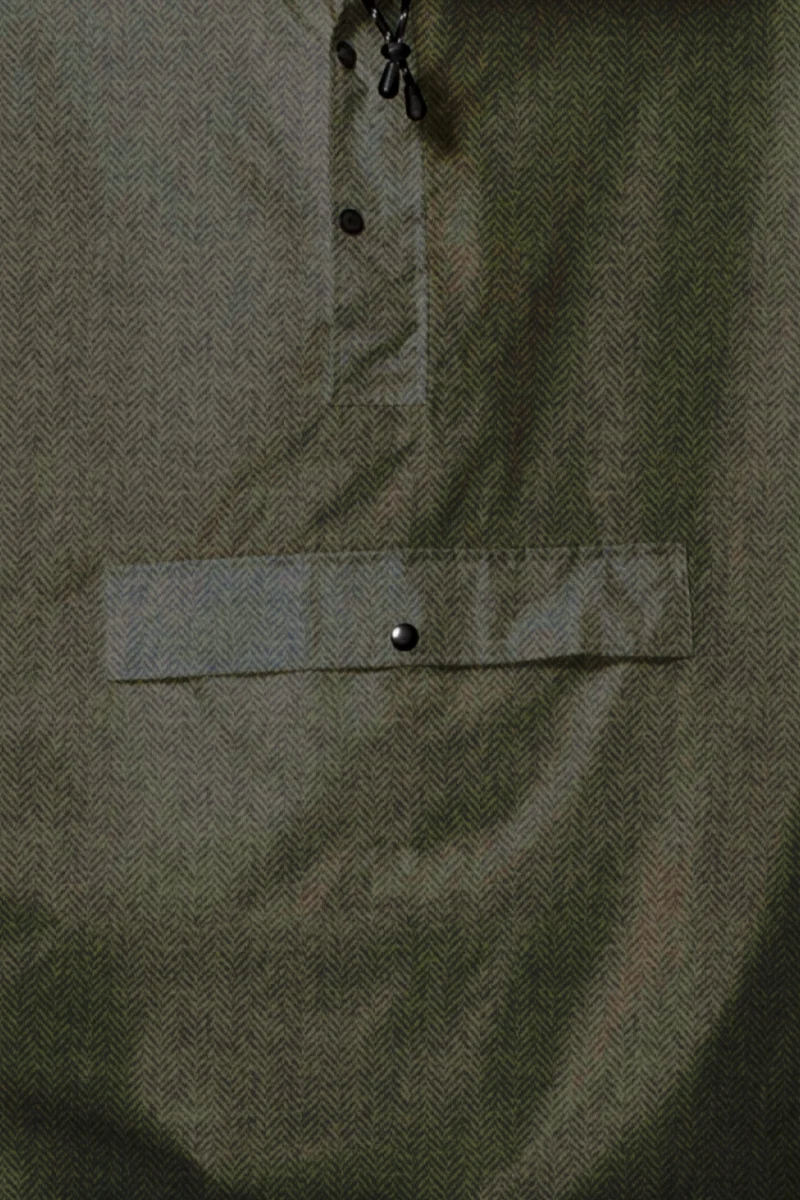 Herringbone | Grøn | Regnponcho fra Rainkiss