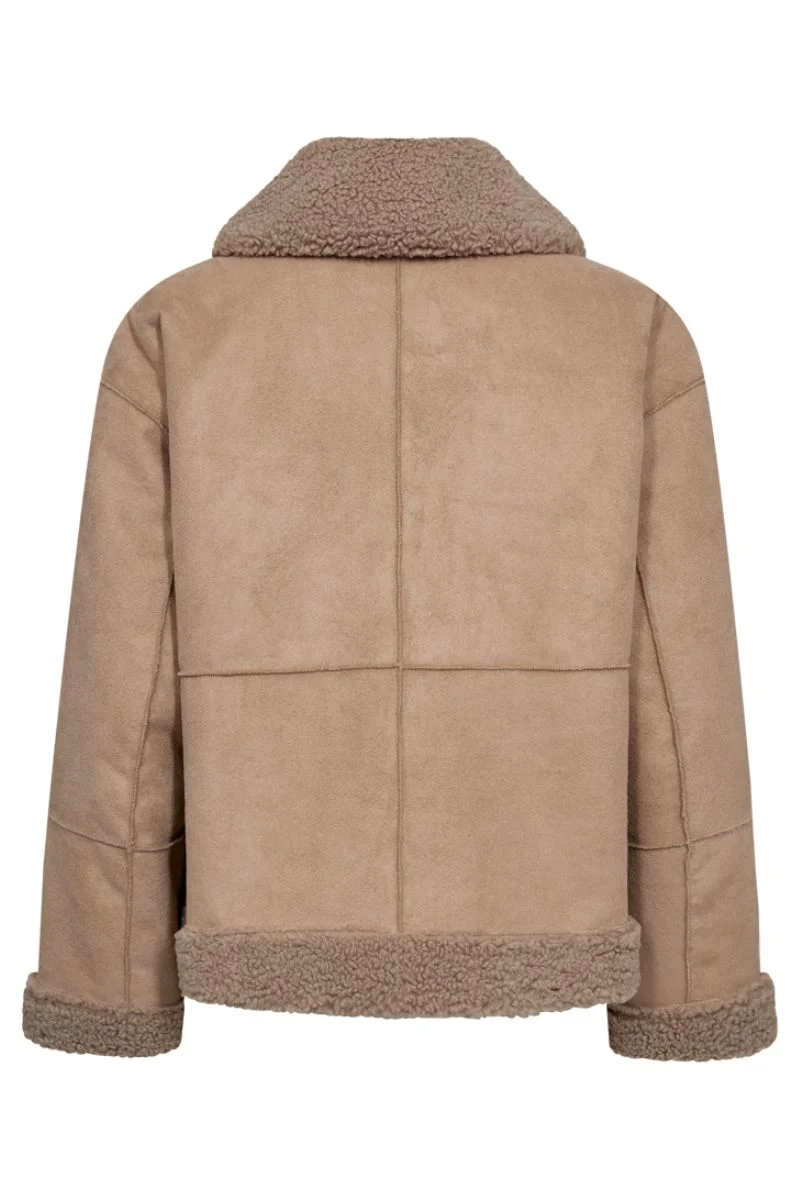 Lamby Jacket 204171 | Simply Taupe | Jakke fra Freequent
