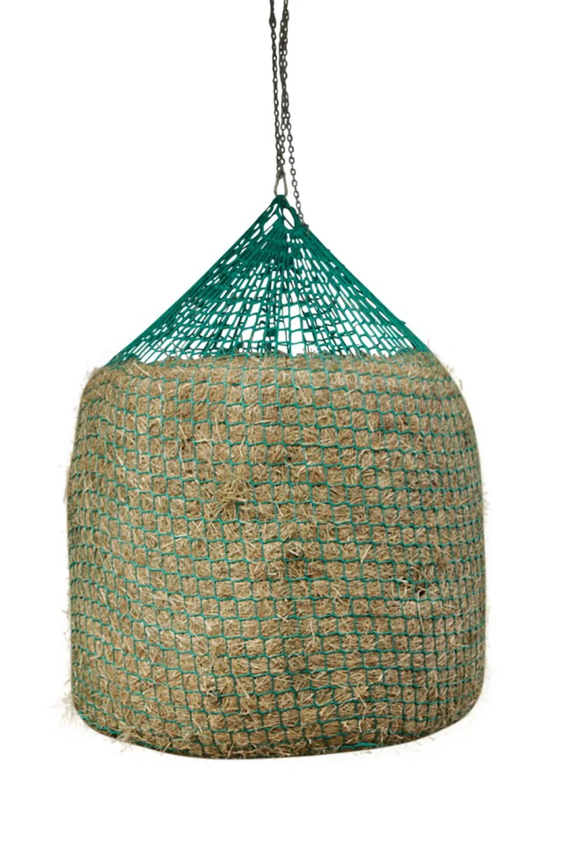 Heunetz für Rundballen, hängbar green 150