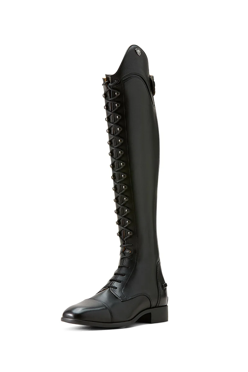 Palisade Lace Damen hohe Reitstiefel mit Schnürung BLK/BLK SFNO 38 Regular Regular