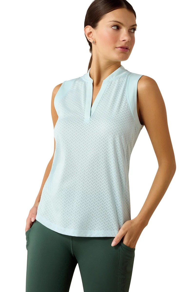 Mesa Damen ärmelloser Baselayer Starlight Blue XS
