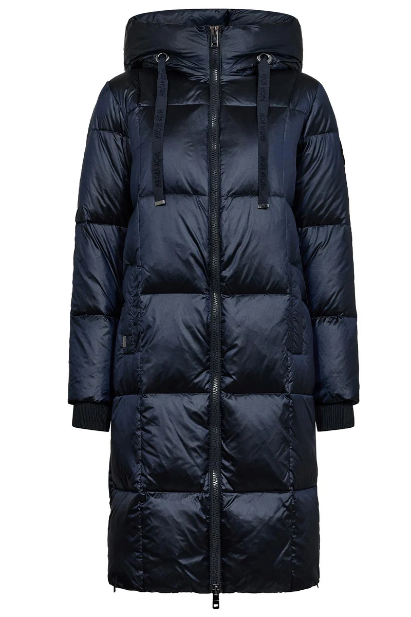Nova Metallic Down Jacket | Salute Navy | Jakke fra Mos Mosh