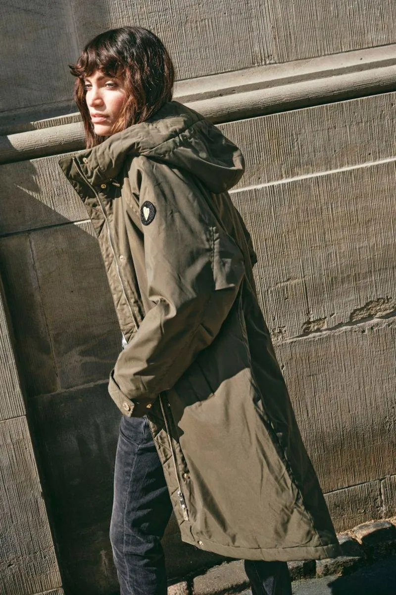 Cali Parka Coat | Forest Night | Jakke fra Mos Mosh