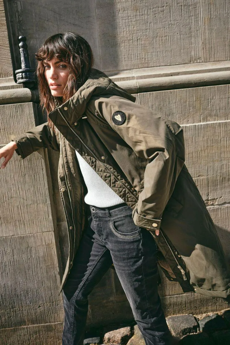 Cali Parka Coat | Forest Night | Jakke fra Mos Mosh