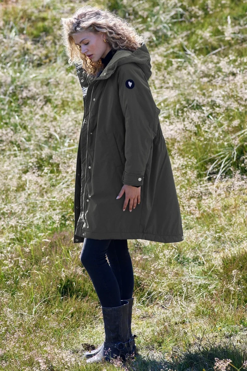 Cali Parka Coat | Forest Night | Jakke fra Mos Mosh