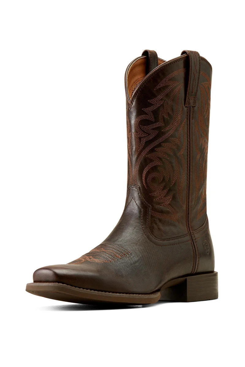 Sport Herdsman Herren Westernstiefel Burnished Chocolate 43