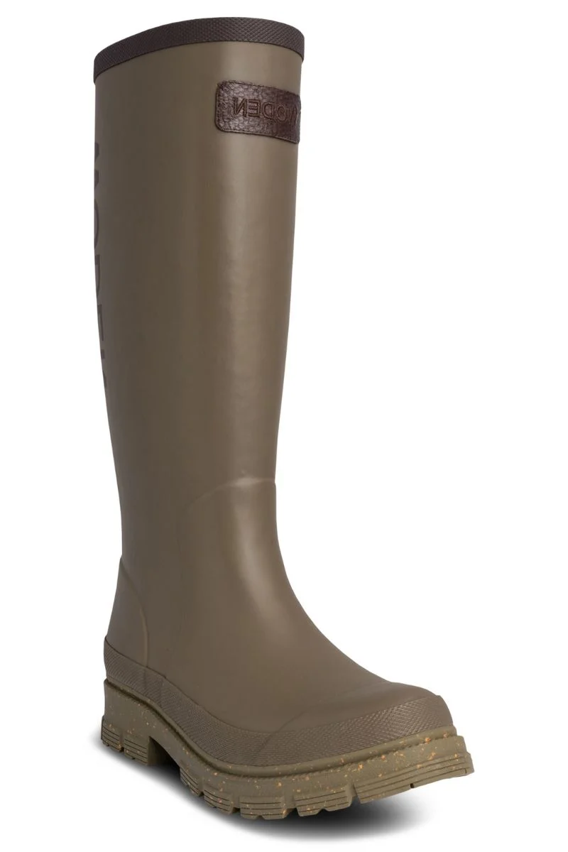 Le Waterproof WL761 | Dark Olive | Rubber Boots fra Woden