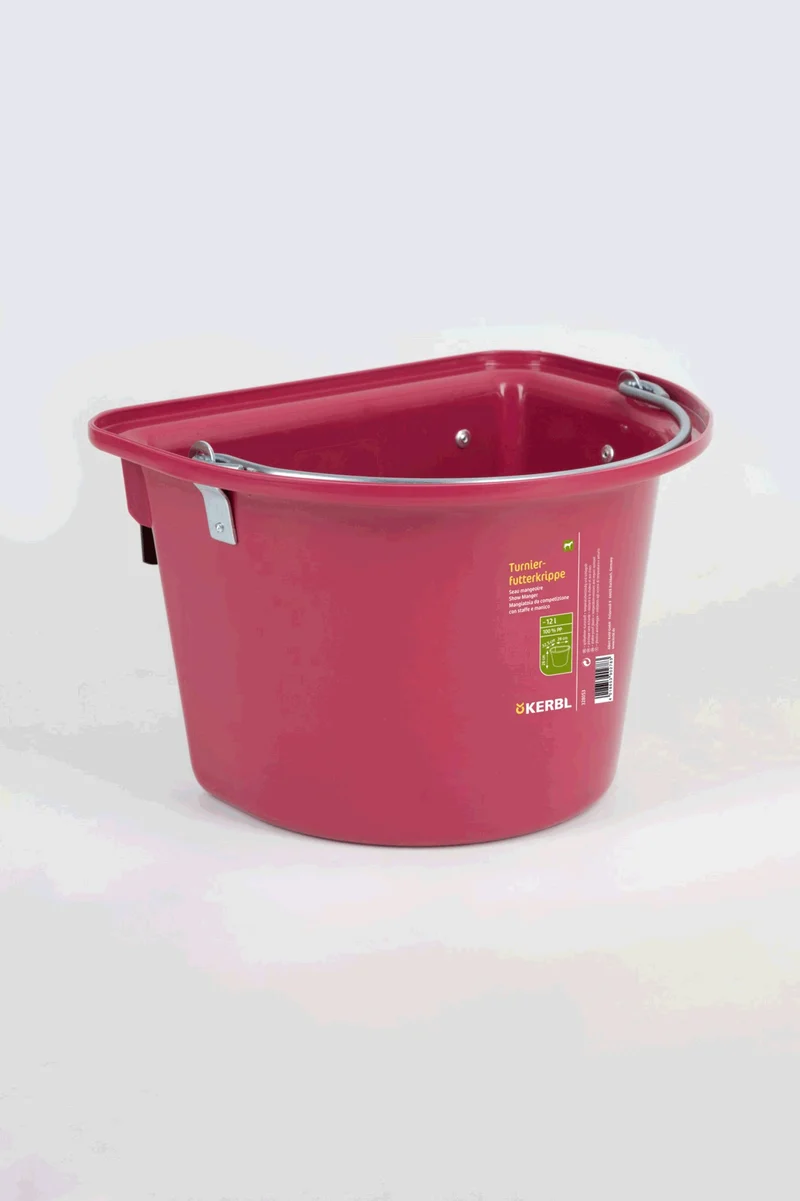 Stall- und Turniereimer Pink Einheitsgröße
