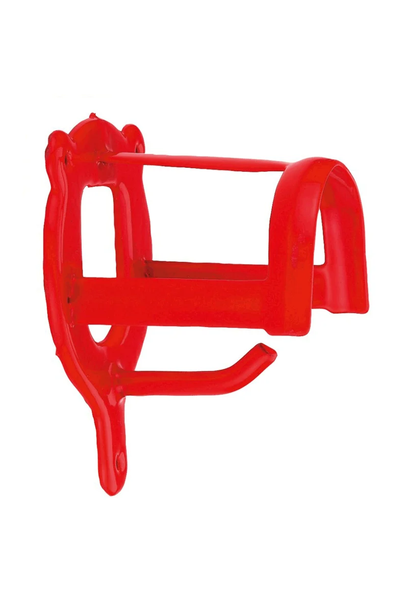 Trensenhalter, pulverbeschichtetes Metall Red Einheitsgröße