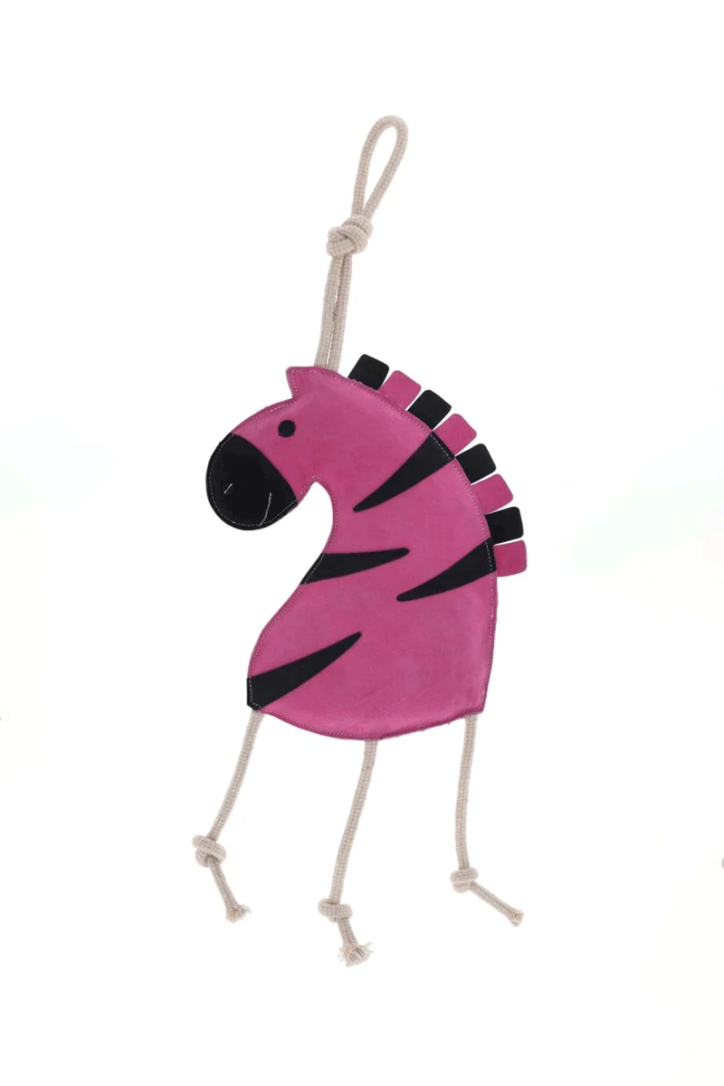 Pferd Spielzeug Zebra Zebra Pink Einheitsgröße