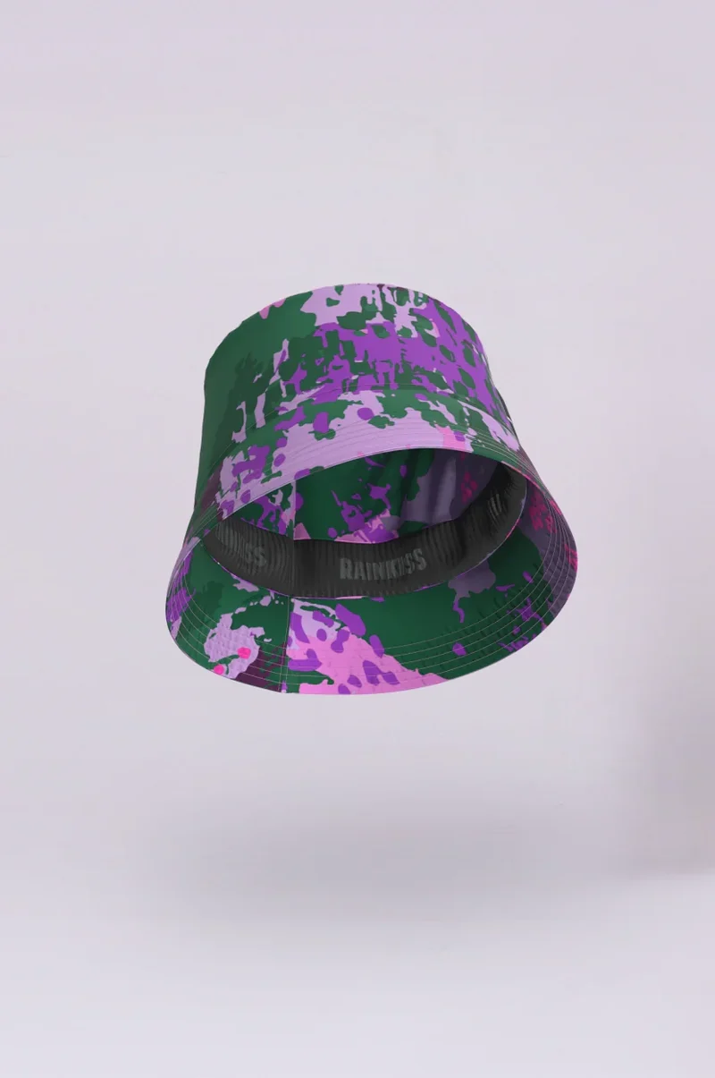 Digi Spring Camo | Multi-color | Regn bøllehat fra Rainkiss