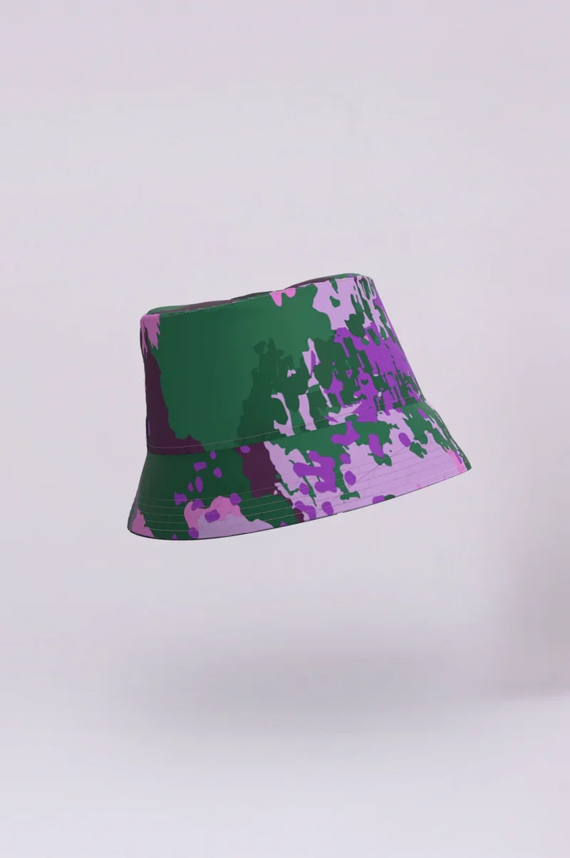 Digi Spring Camo | Multi-color | Regn bøllehat fra Rainkiss