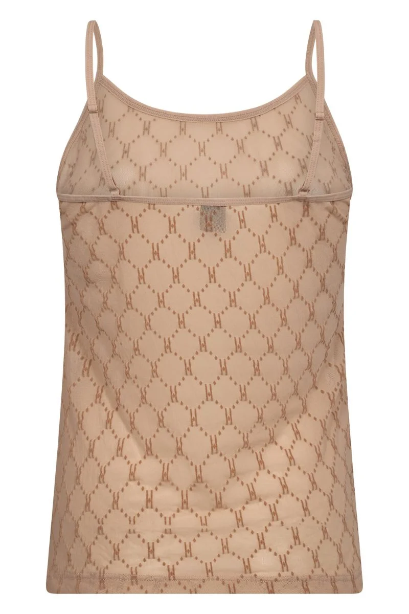 Mesh Singlet | Sand | Top fra Hype the Detail