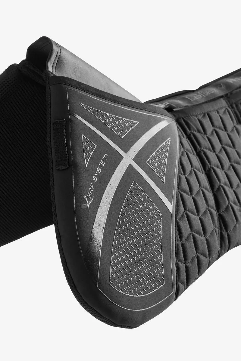 Prosorb 3-Taschen gestepptes Half Pad Black M