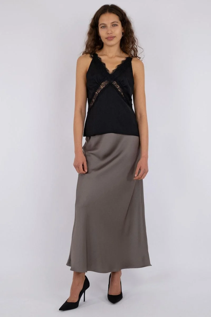 Vixen Lace Top | Black | Top fra Neo Noir