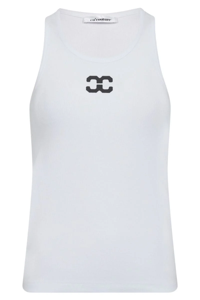 Sahara Tank Top 33068 | White | Top fra Co'couture