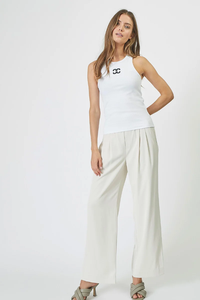 Sahara Tank Top 33068 | White | Top fra Co'couture