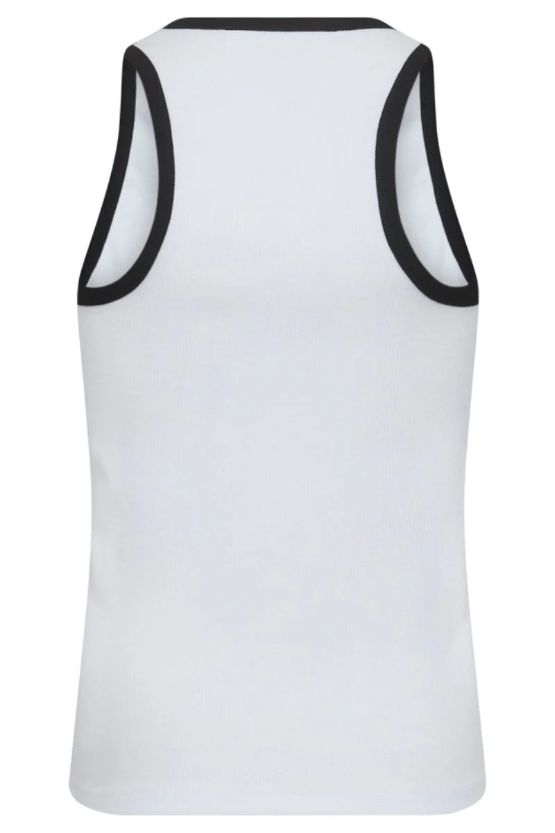 Sahara Tank Top 33068 | WhiteBlack | Top fra Co'couture