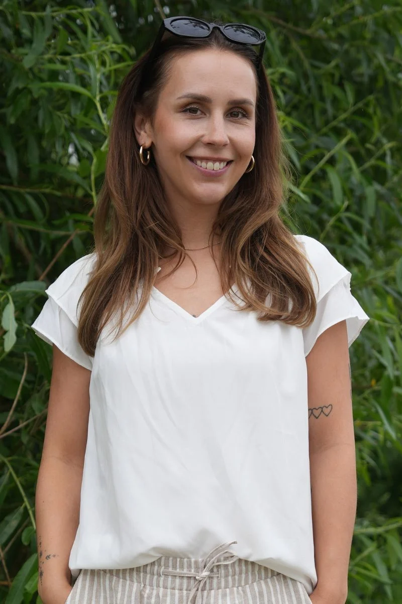 Sunrise top | Off white | Sød sommertop fra Co'couture