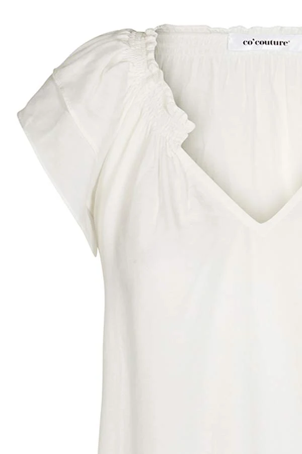 Sunrise top | Off white | Sød sommertop fra Co'couture