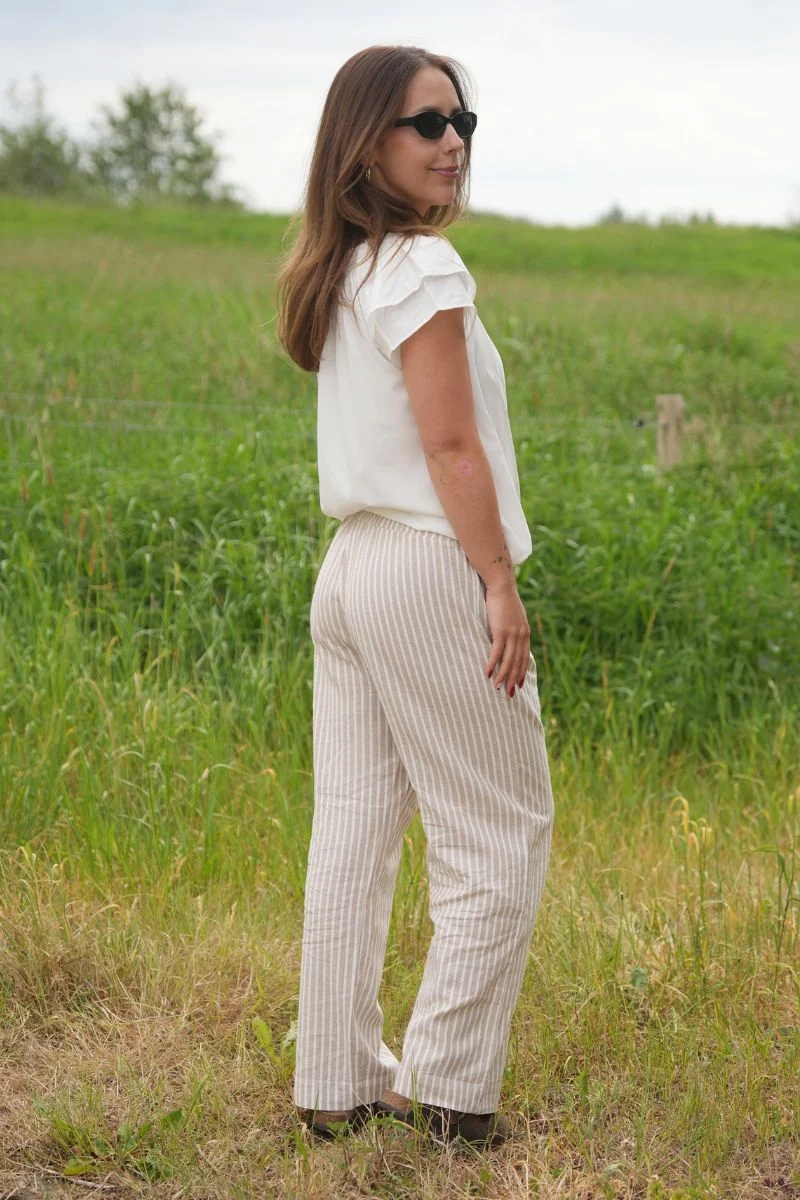 Sunrise top | Off white | Sød sommertop fra Co'couture