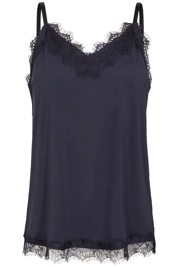 Bicco strap top | Salute | Blonde top fra Freequent