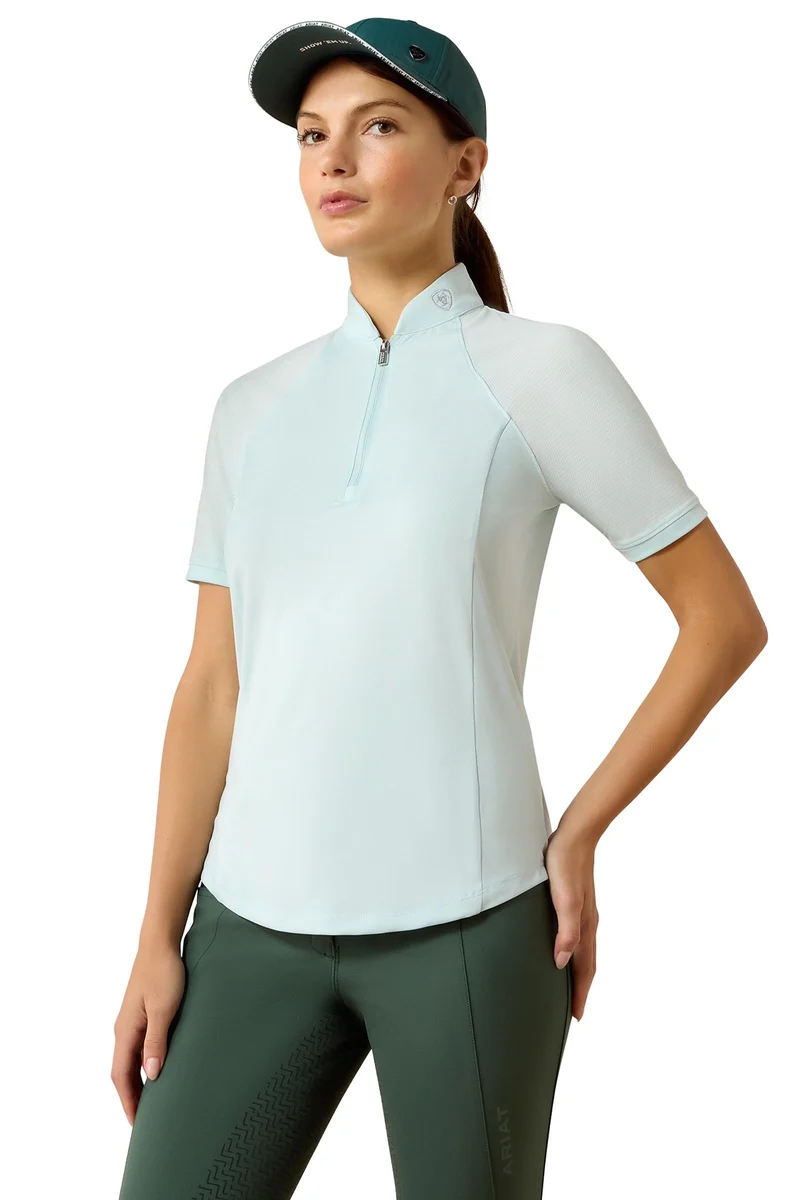 Soquel Damen Baselayer mit 1/4 Reißverschluss Starlight Blue M