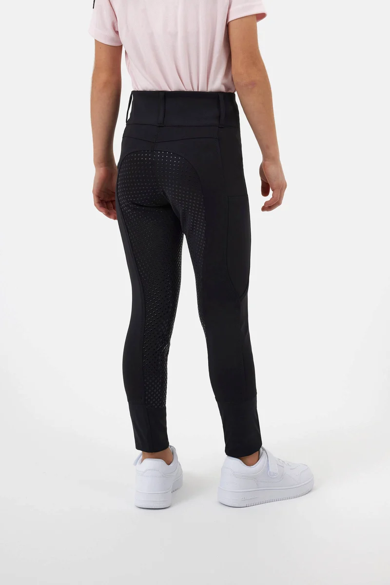 Young Rider Evelyn Vollbesatzreithose Black 146-152