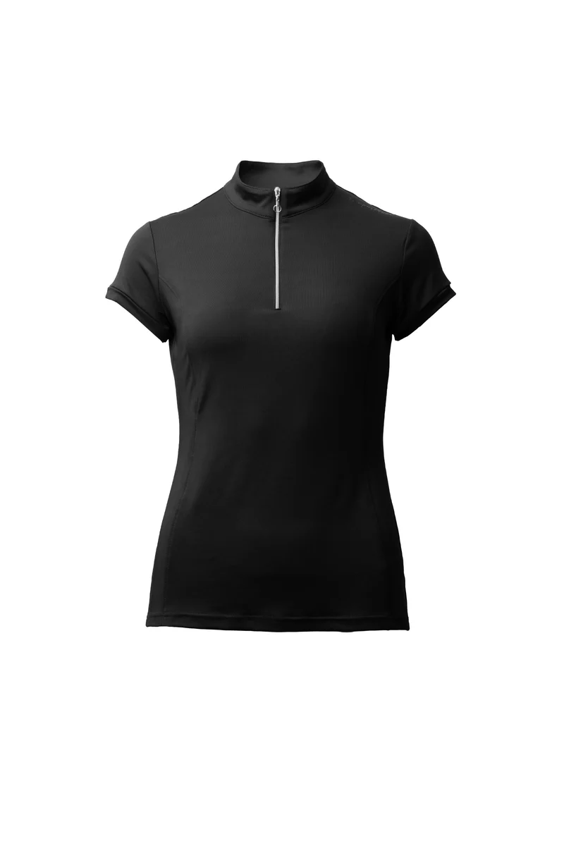 Mina Damen Trainingsshirt Black 32