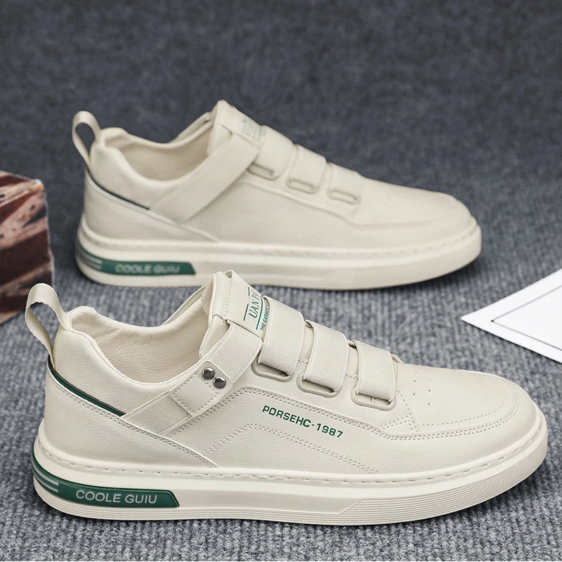 Damen Sneaker mit verstellbaren Klettverschlüssen und weichem Innenfutter Drune