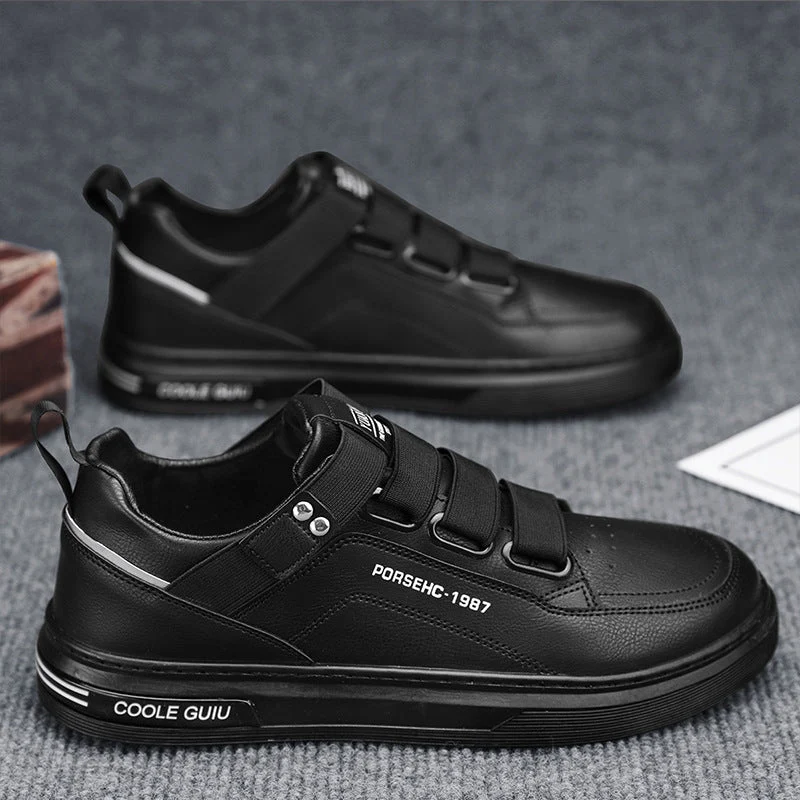 Damen Sneaker mit verstellbaren Klettverschlüssen und weichem Innenfutter Drune