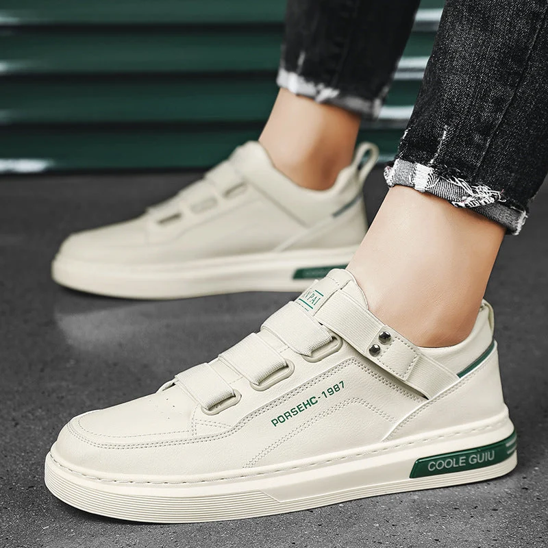 Damen Sneaker mit verstellbaren Klettverschlüssen und weichem Innenfutter Drune