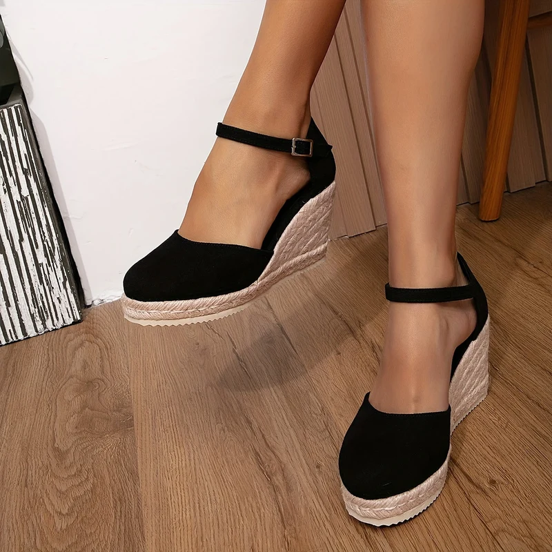 Drune | Wedge Espadrille Sandalen für Frauen