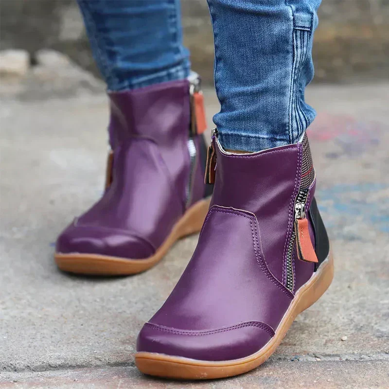 Orthopädische Premium-Stiefel mit Reißverschluss
