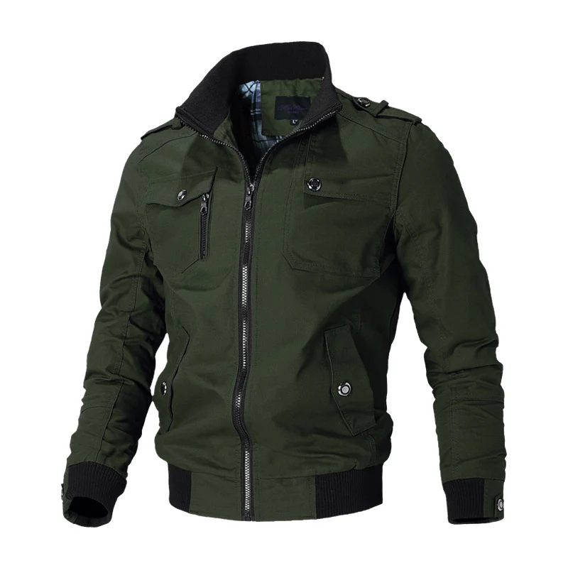 Herren modische Utility-Jacke Drune